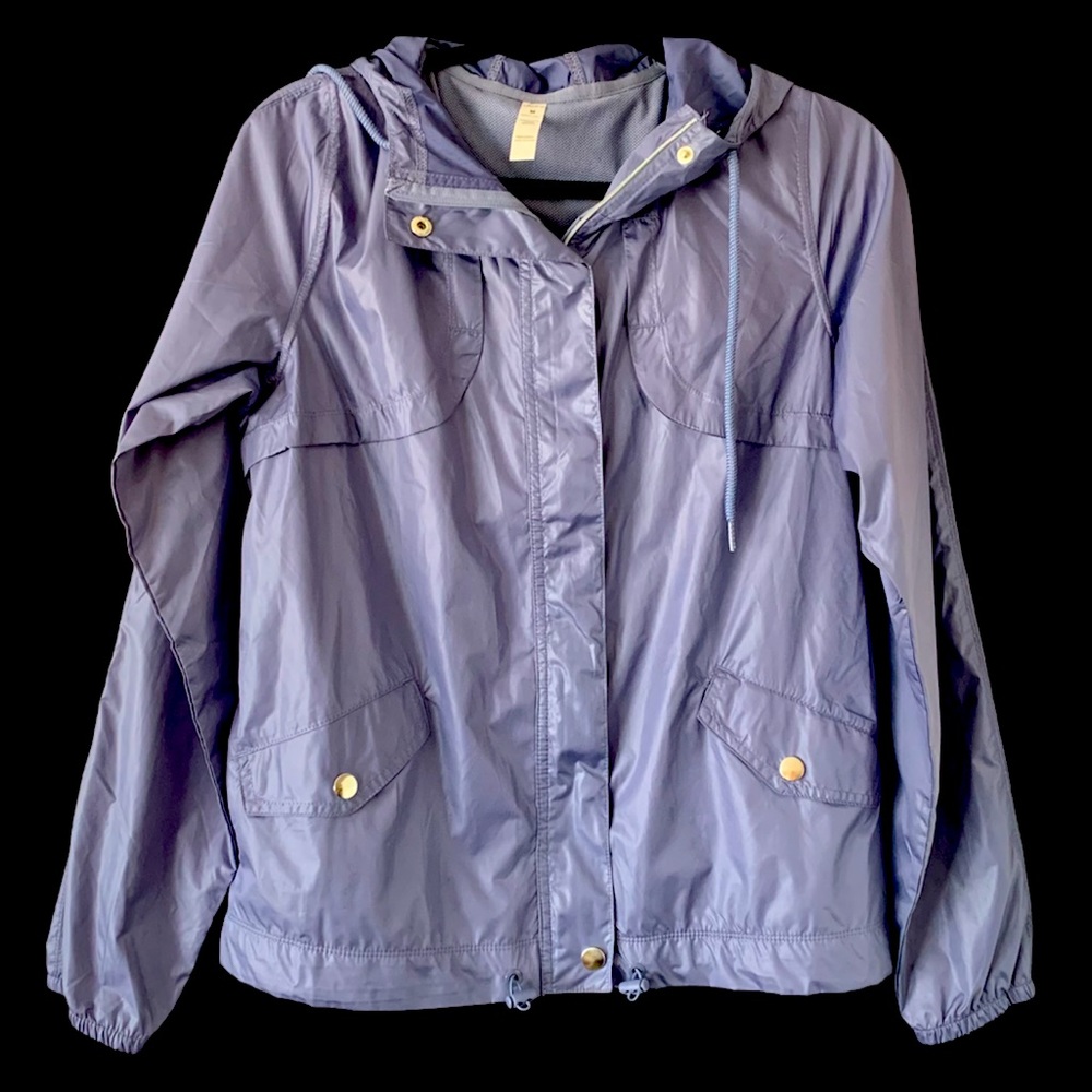 Layers Lavender Hooded Rain Jacket